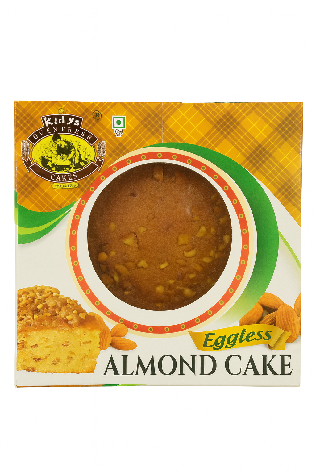 Kidys Eggless Almond Cake